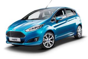 Текстильные коврики на FORD FIESTA 2008->