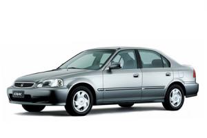Текстильные коврики на HONDA CIVIC 4D 1997-1999