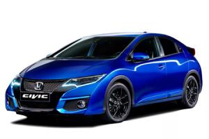 Текстильные коврики на HONDA CIVIC 5D hatch 2012->