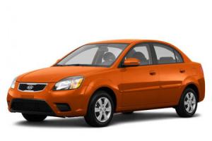 Текстильные коврики на KIA RIO 2 2005-2011