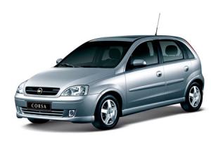 Текстильные коврики на OPEL CORSA C 2000-2006