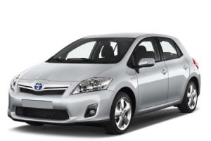 Текстильные коврики на TOYOTA AURIS 2006-12