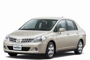 Коврики EVA на Nissan TIIda Latio I Sedan Правый Руль 2004-2013