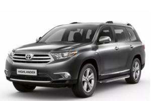 Эва-коврики на Toyota Highlander II (U40) 7 Мест 2007 - 2013